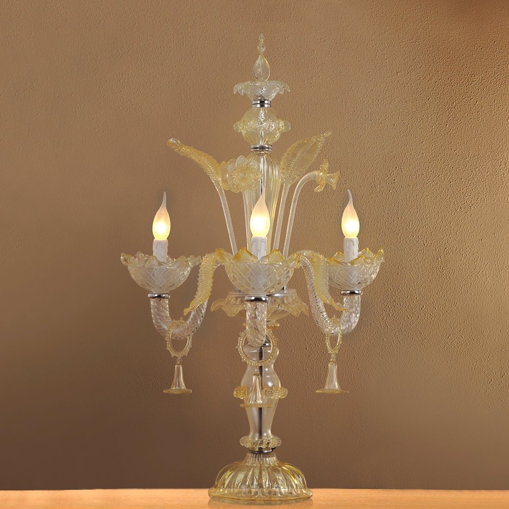 Murano Style Table Light