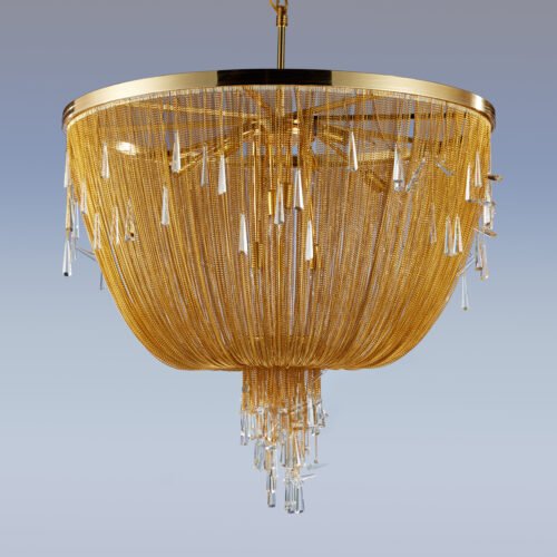 Chain Link Pendant Chandeliers – Stylish Home Lighting Fixtures