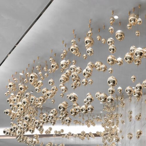 Modern Designer LED Glass Pendant Lamp