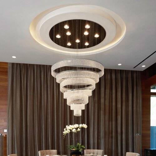 Luxury Indoor Lighting for Modern Living Room and Kitchen