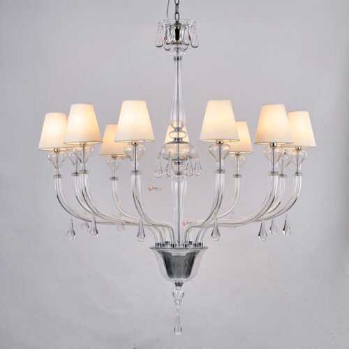 Christmas Lights Decorative Restaurant Light Luxury Modern K9 Crystal Led Chandelier