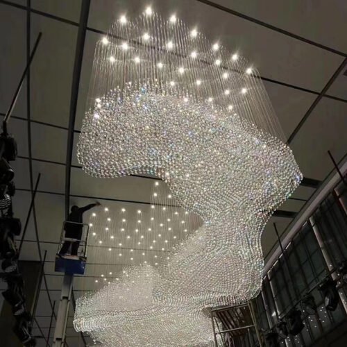 Customized Luxury Chandelier Inspired by Guitars, Horses, Girls