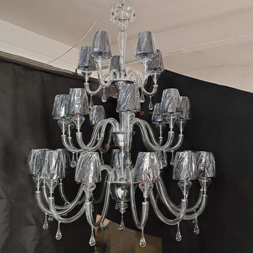 Living Room Luxury Gold K9 Crystal Chandelier Ceiling Modern Glass Chandeliers For Home