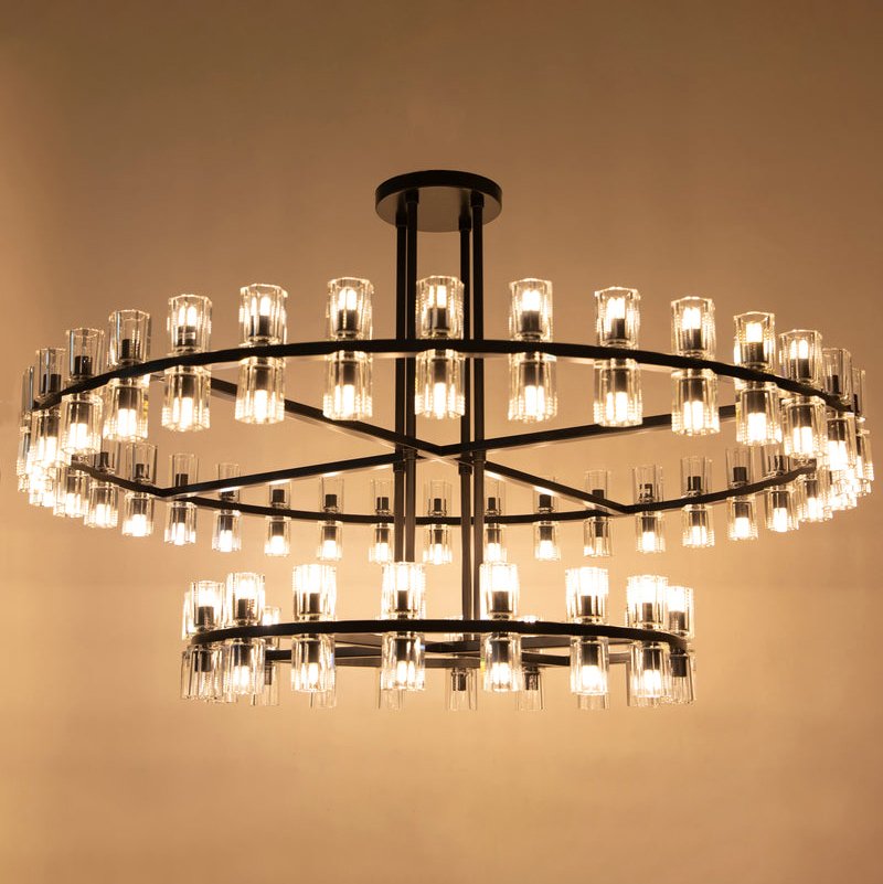 Modern Luxury Gold K9 Crystal Chandelier for Decor