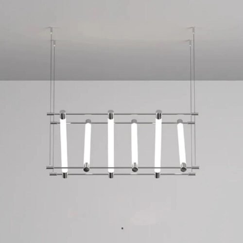 Custom Luxury S Shape Chandelier: Modern Restaurant Elegance