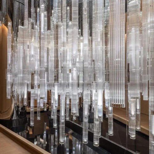 Bespoke Luxury Chandelier Lighting for 5-Star Hotel Restaurant