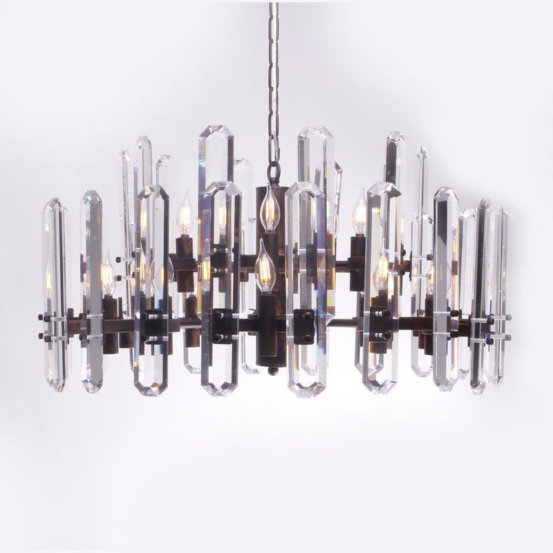Modern Crystal Chandelier for Living Room