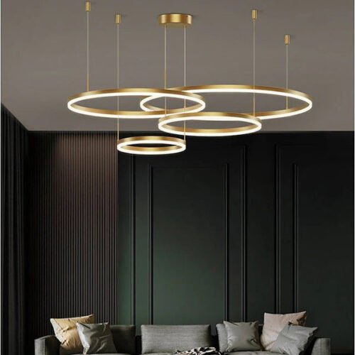 Minimalist High Ceiling Modern Luxury Chandelier