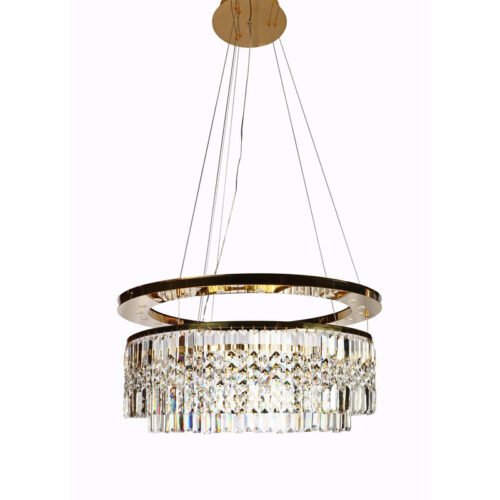 Nordic Modern Style K9 Crystal Pendant Luxury Chandelier Light