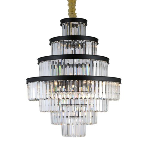 Modern Villa Staircase Chandelier