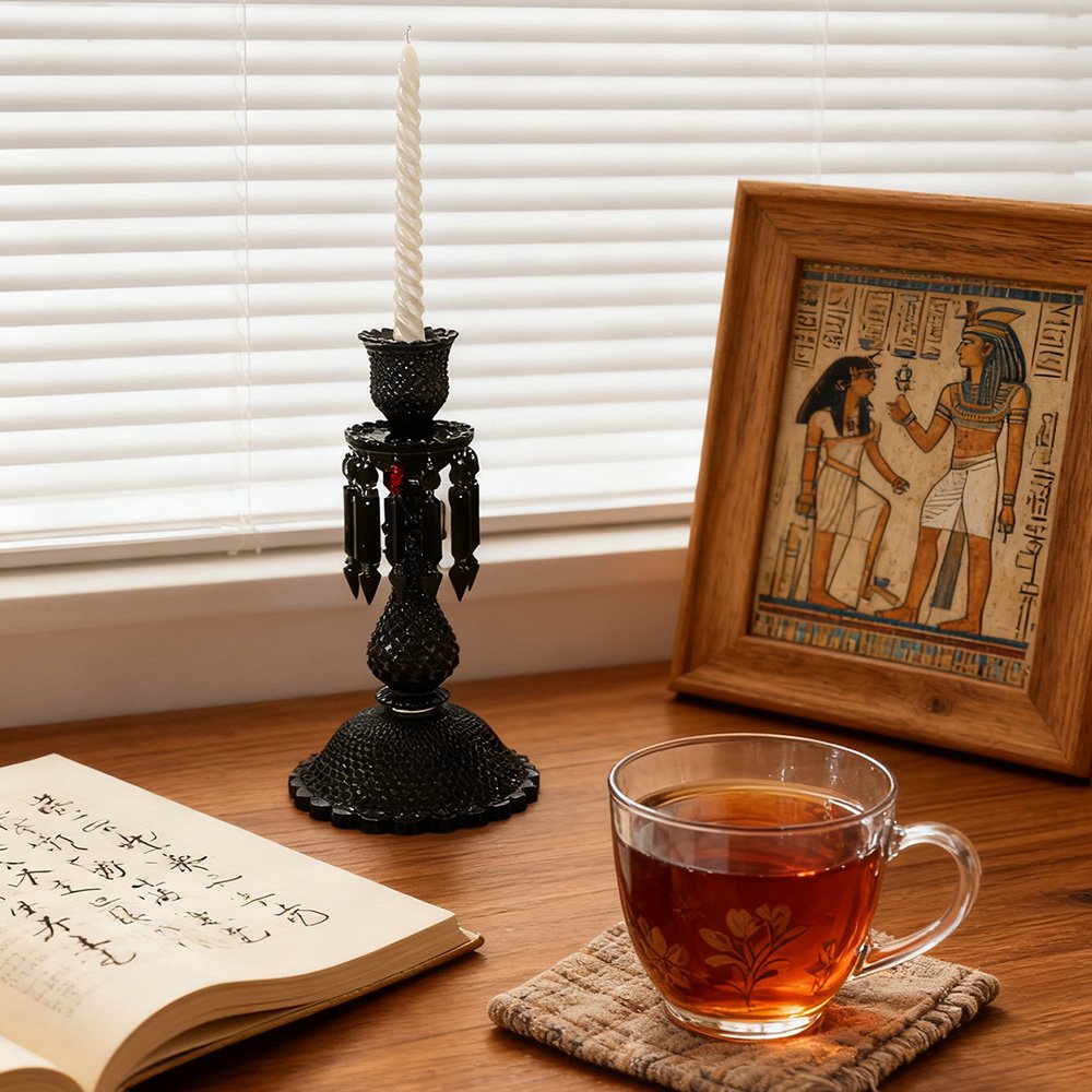 Elegant Crystal Candelabra - Image 2