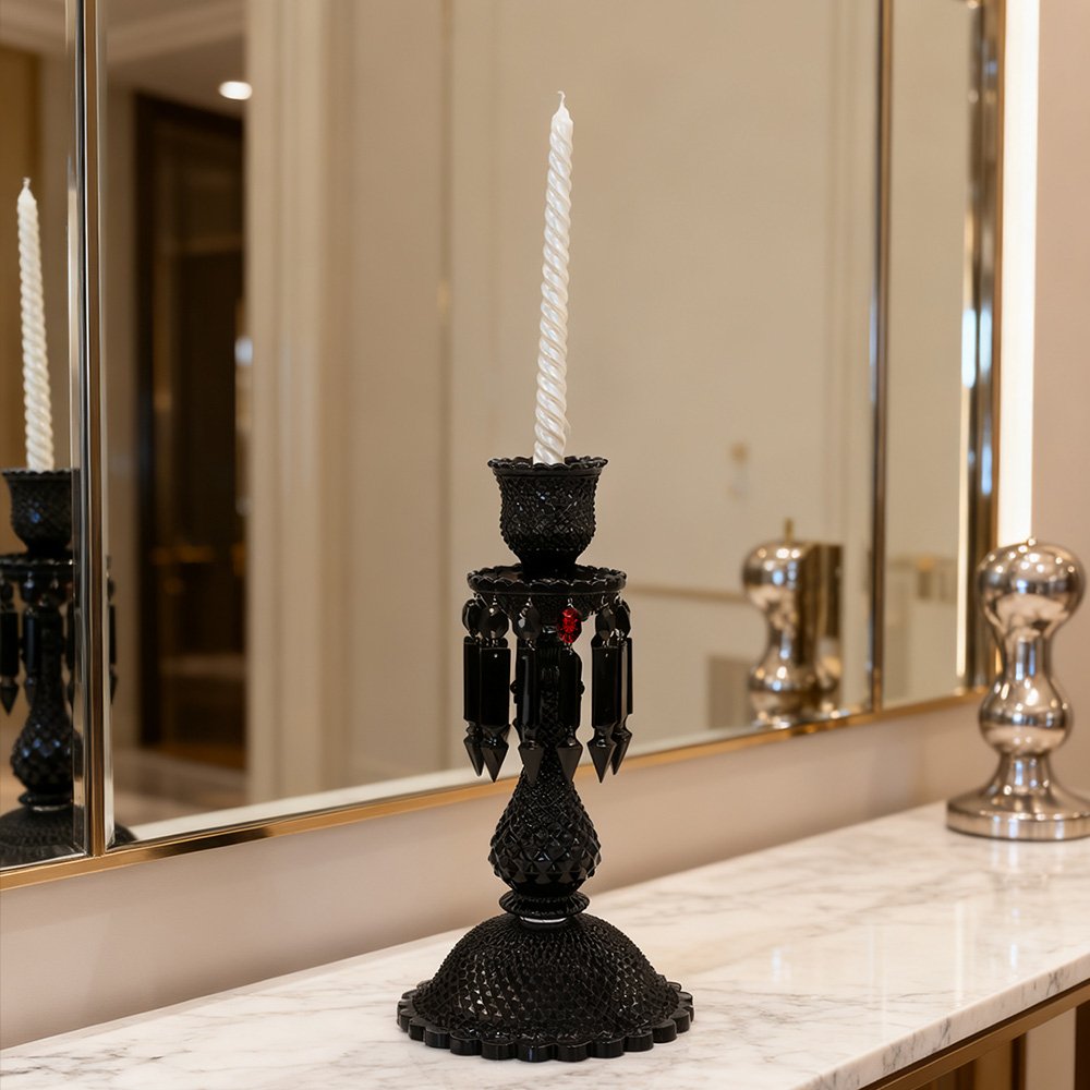Elegant Crystal Candelabra - Image 4