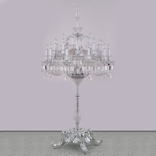 Luxury Designer Crystal Floor Lamp – Exquisite Lighting for High-End Interiors