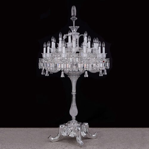 Luxury Designer Crystal Floor Lamp – Exquisite Lighting for High-End Interiors