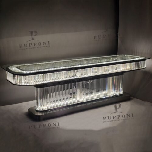 Luxury Crystal Table with LED