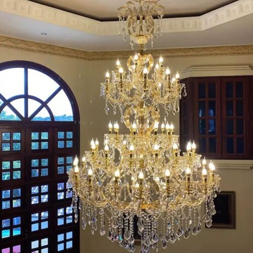 Vintage-Inspired Wedding Chandelier