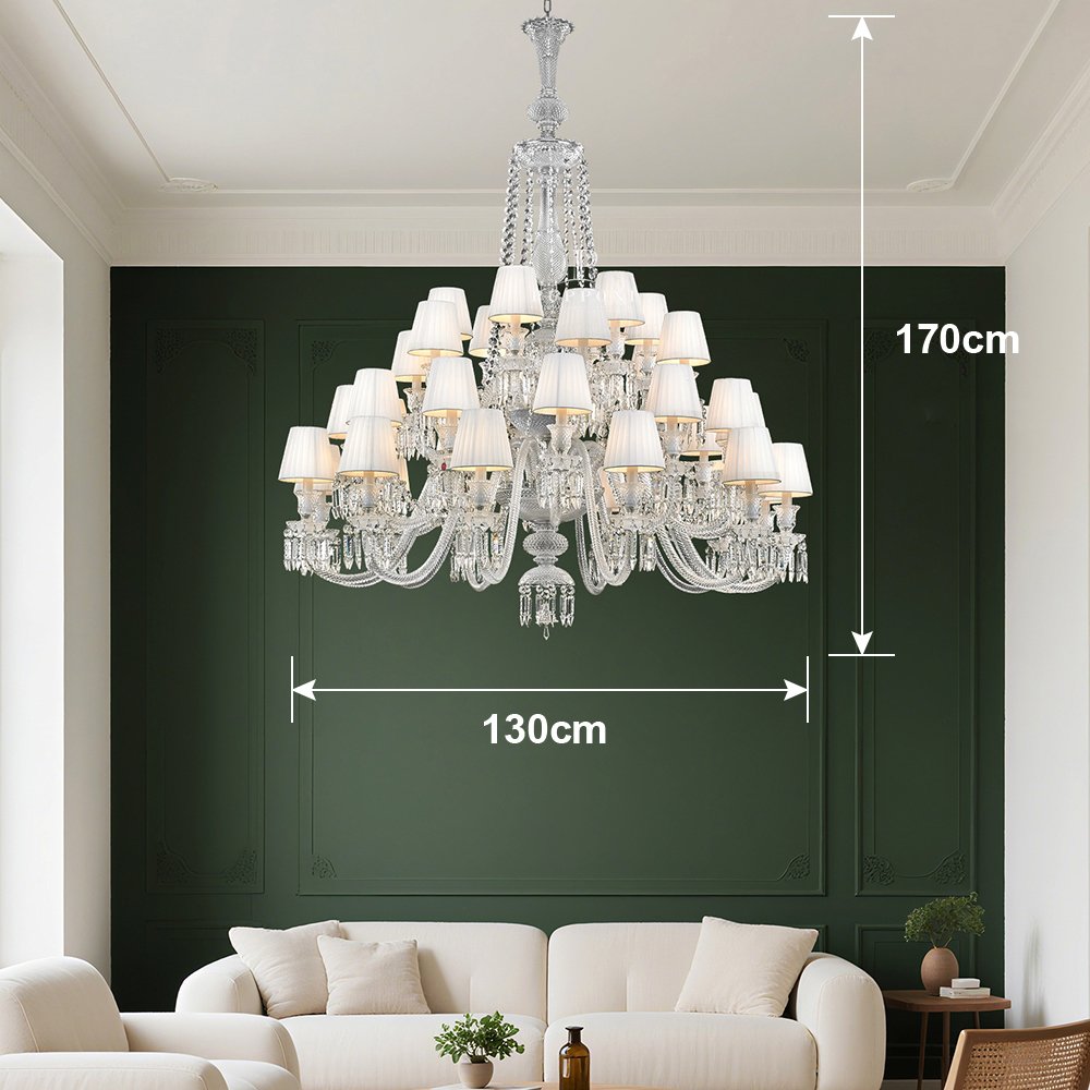 French Style Crystal Chandelier - Image 2