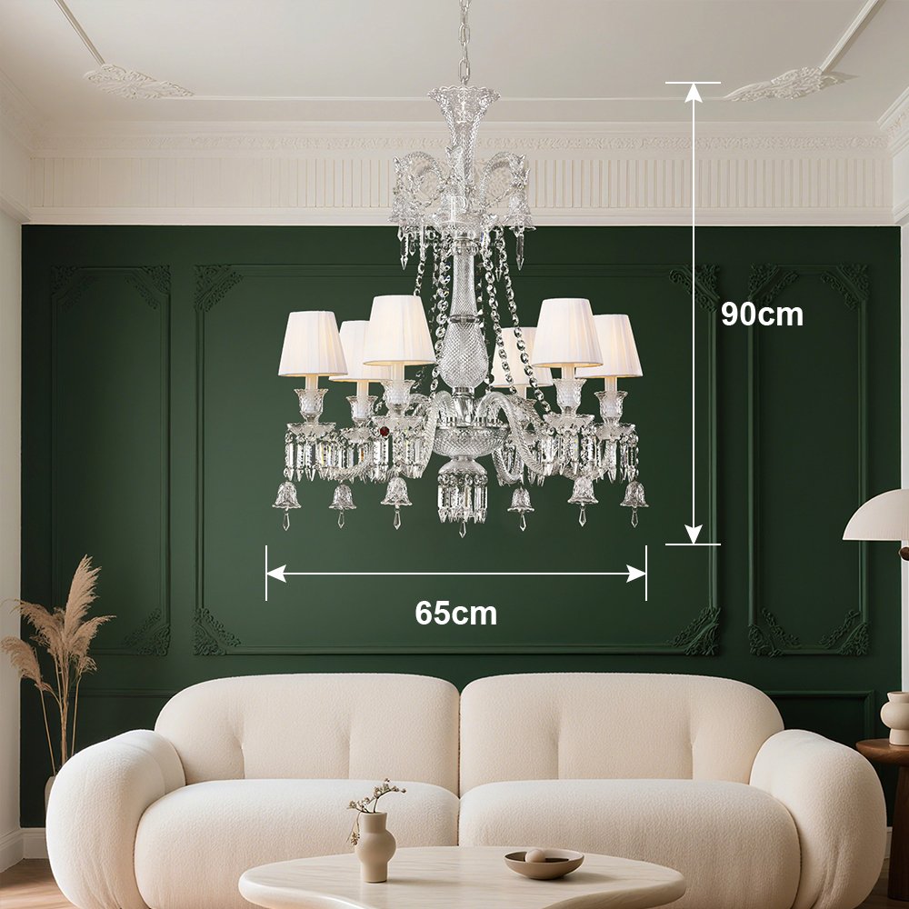 Crystal Hanging Chandelier - Image 2