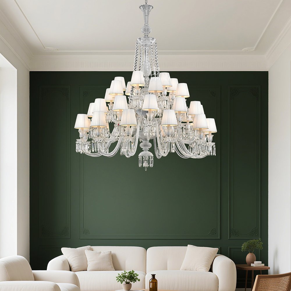 French Style Crystal Chandelier - Image 4