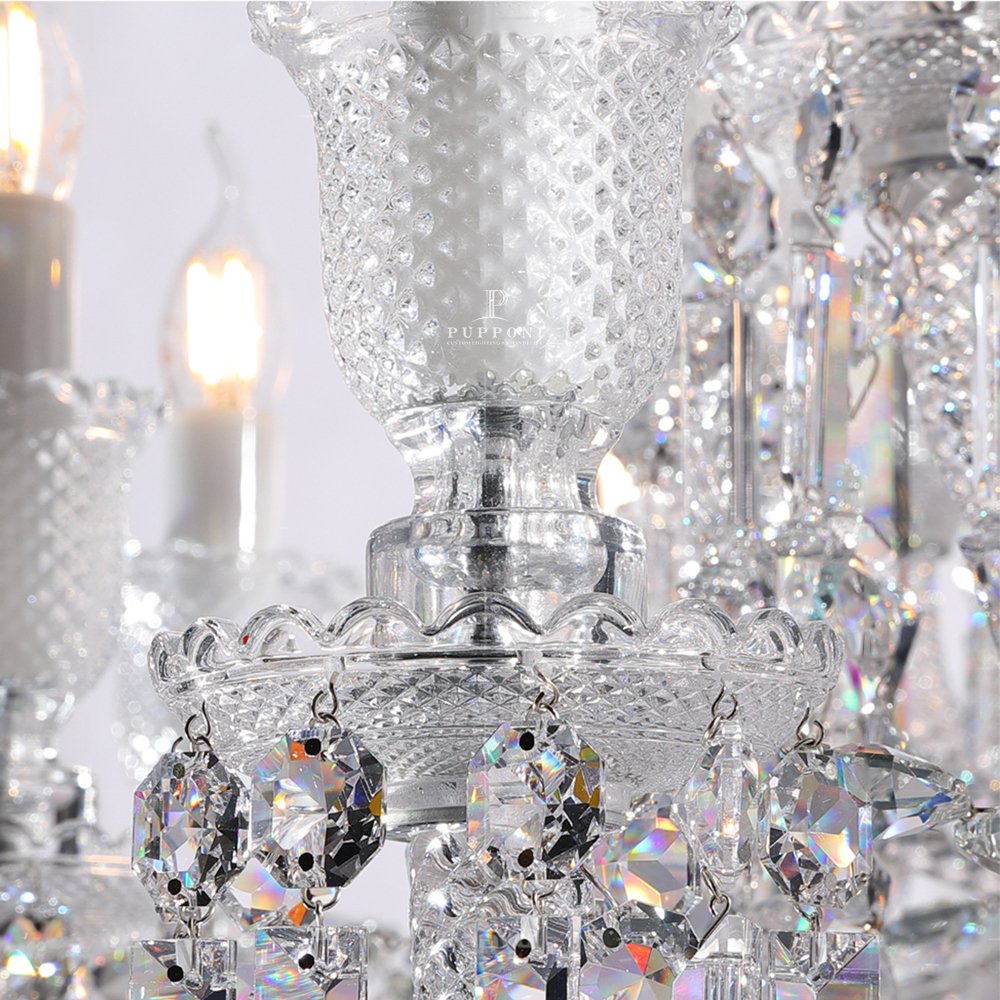 French Style Crystal Chandelier - Image 8