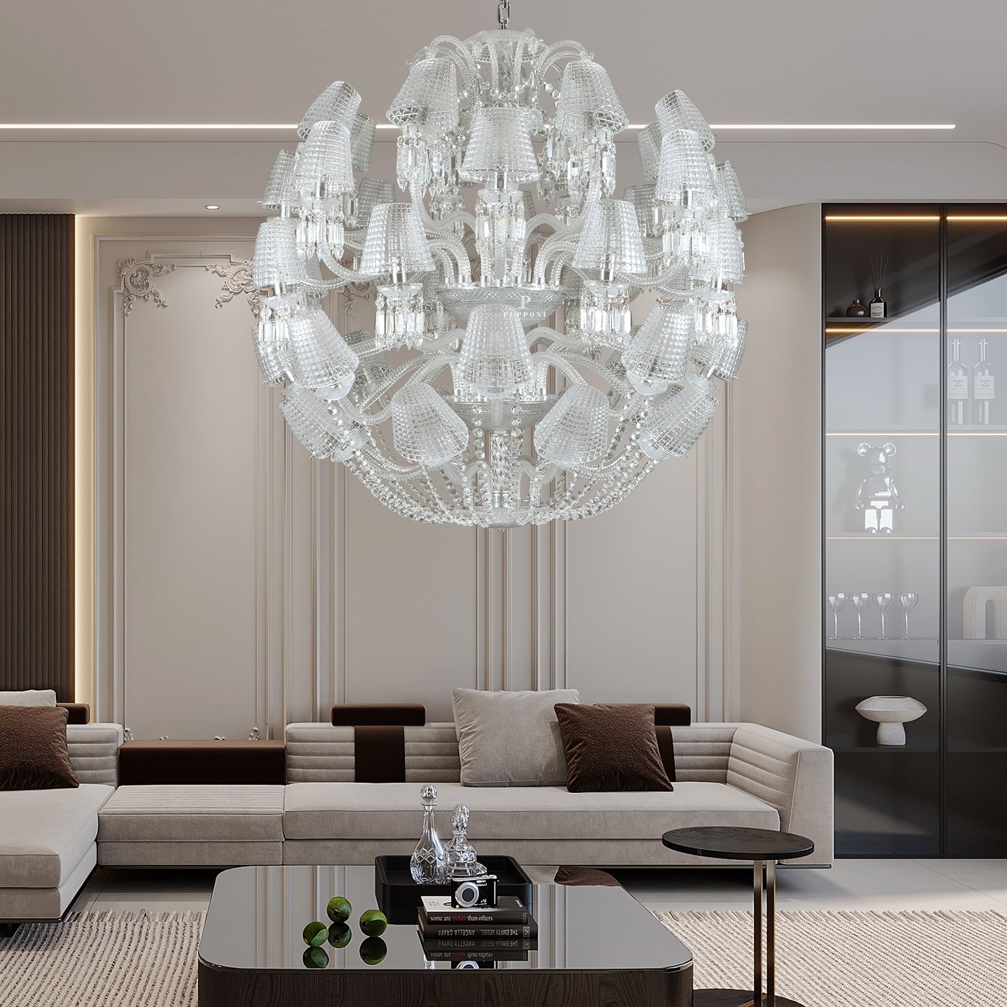 Elegant Crystal Pendant Chandelier - Image 11