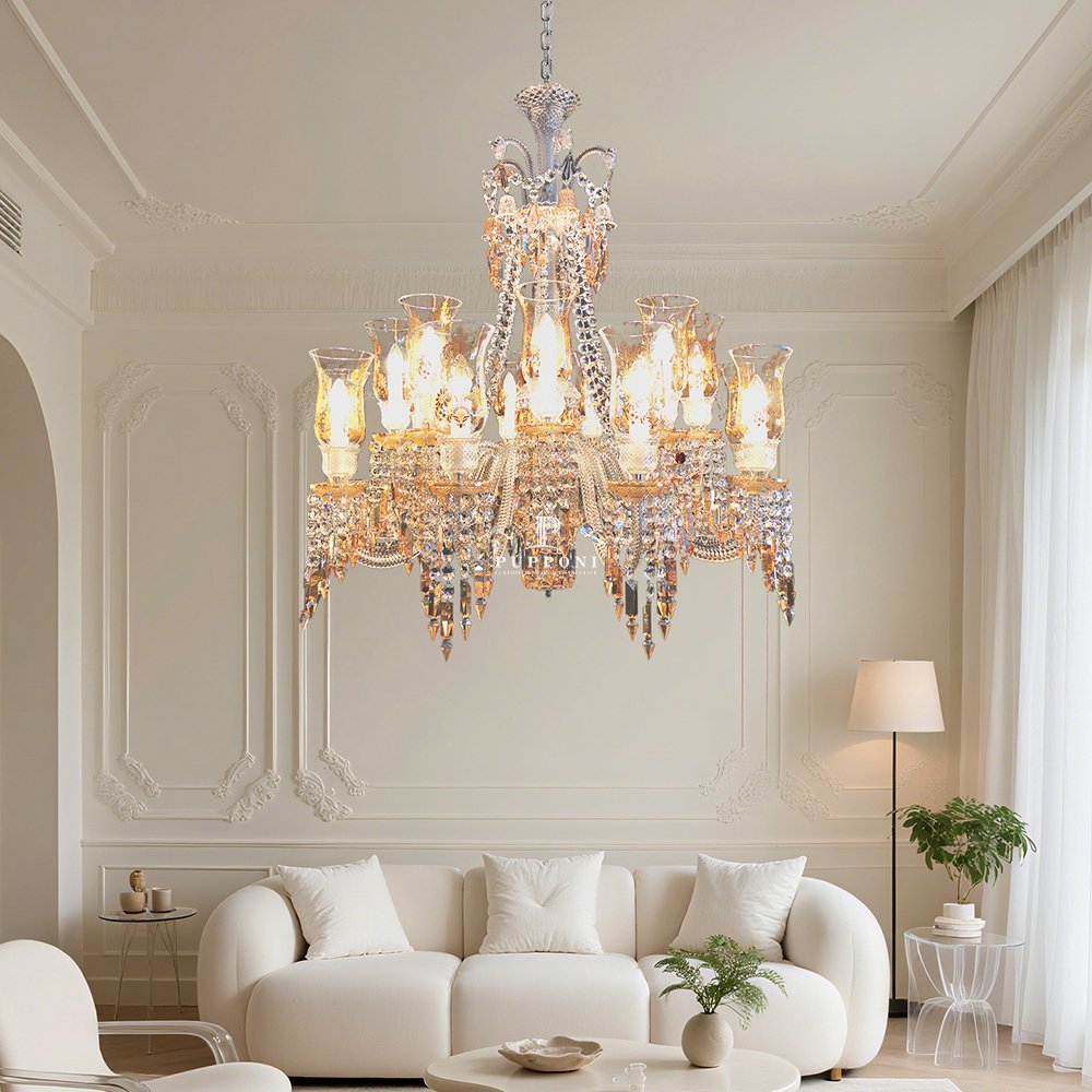 French Decorative Chandelier 18 Lights - Image 3