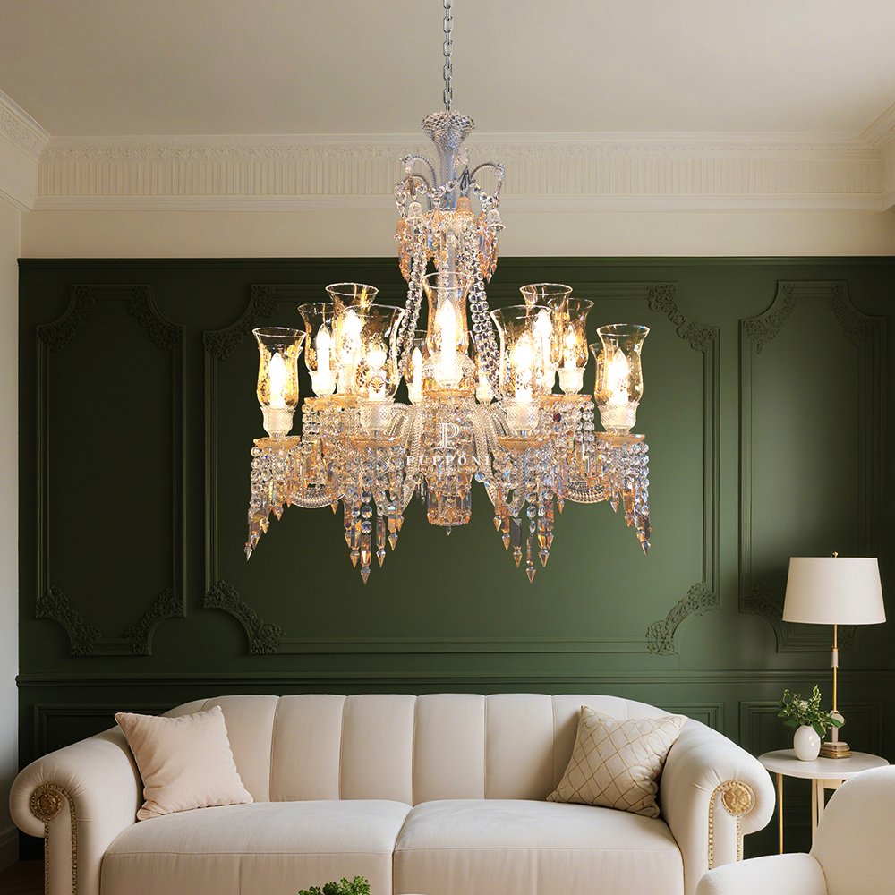 French Decorative Chandelier 18 Lights - Image 4