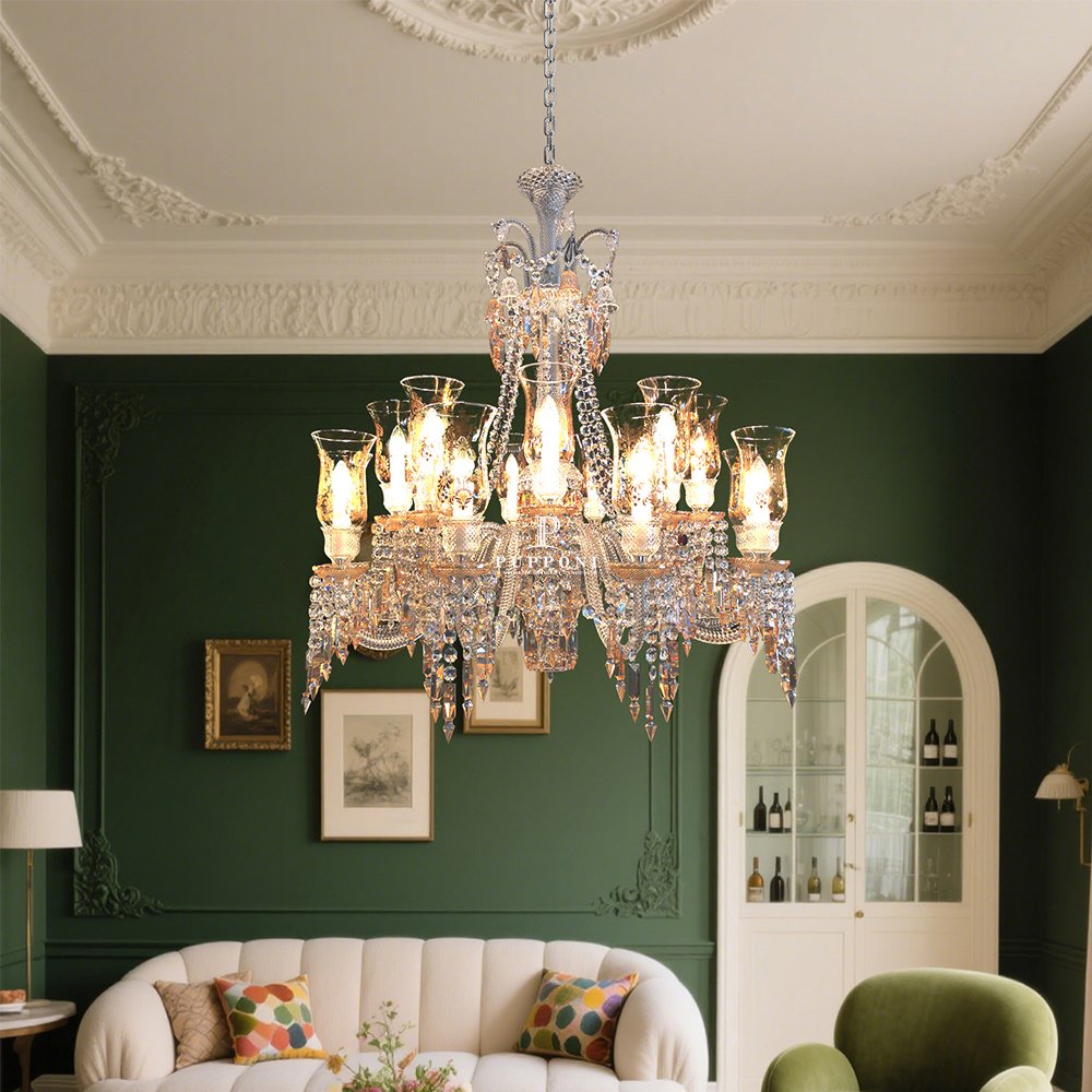 French Decorative Chandelier 18 Lights - Image 5