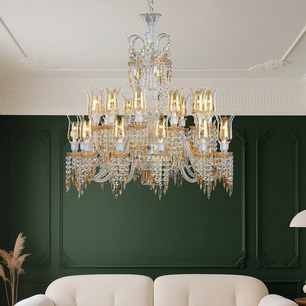 French Decorative Chandelier 24 Lights - Image 3