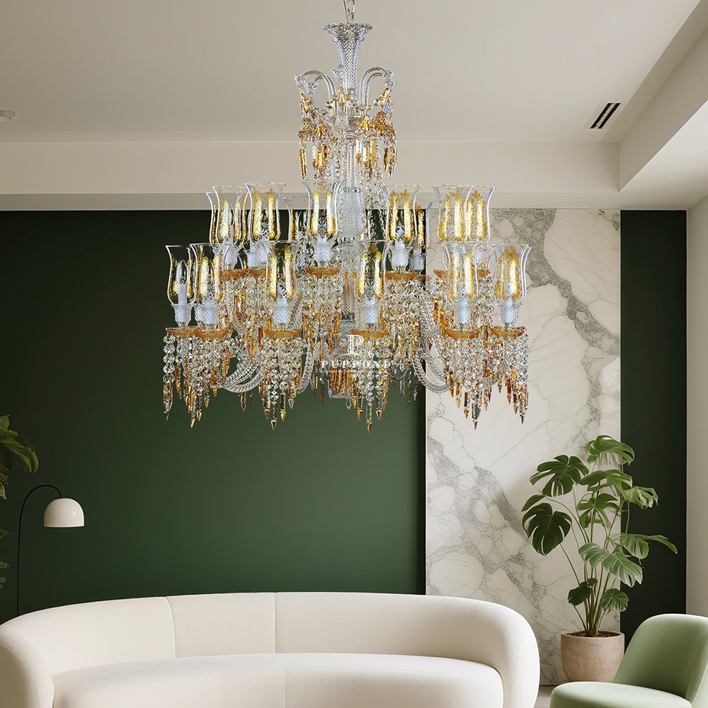 French Decorative Chandelier 24 Lights - Image 6