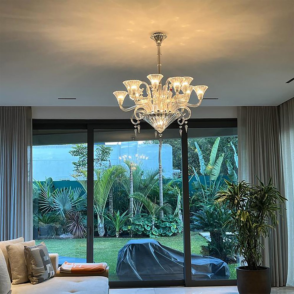 French Style Chandelier 8 Lights - Image 6