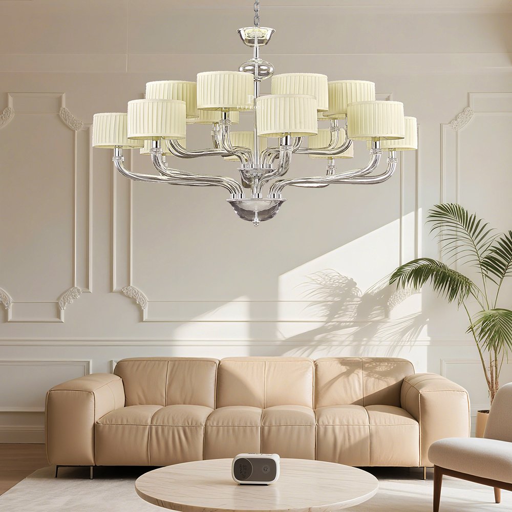 Elegant Glass Pendant Lighting Fixture - Image 7