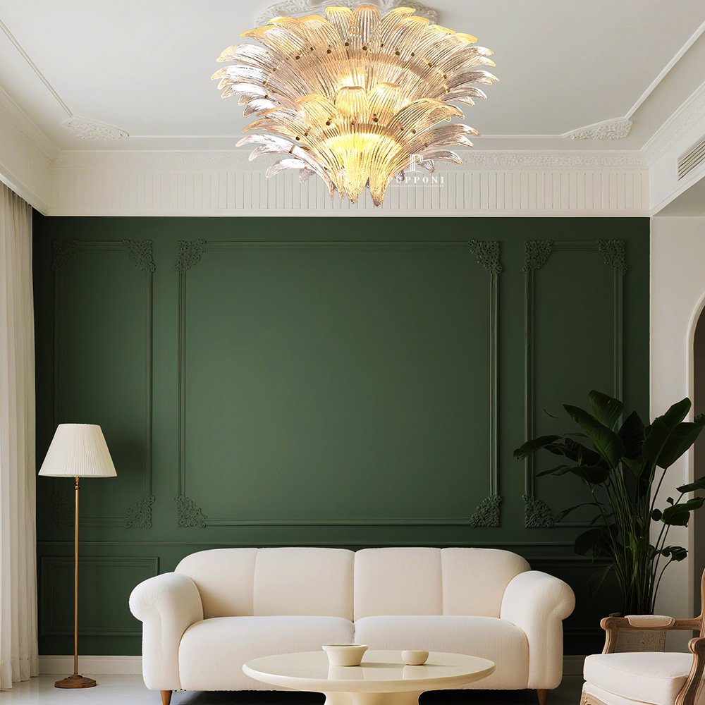 Stylish Glass Ceiling Light - Image 7