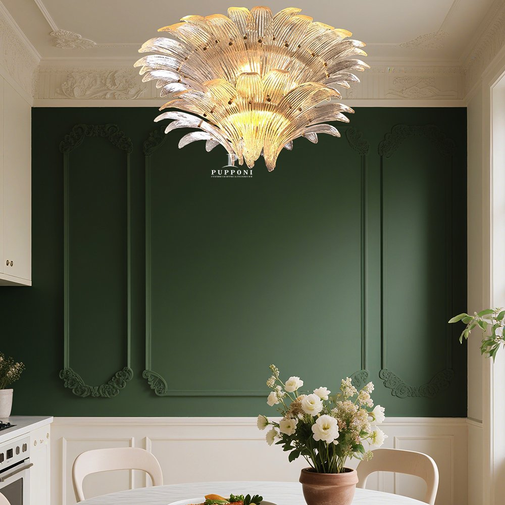 Stylish Glass Ceiling Light - Image 8