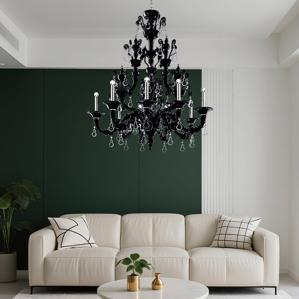 Mid Century Modern Chandelier - Image 5