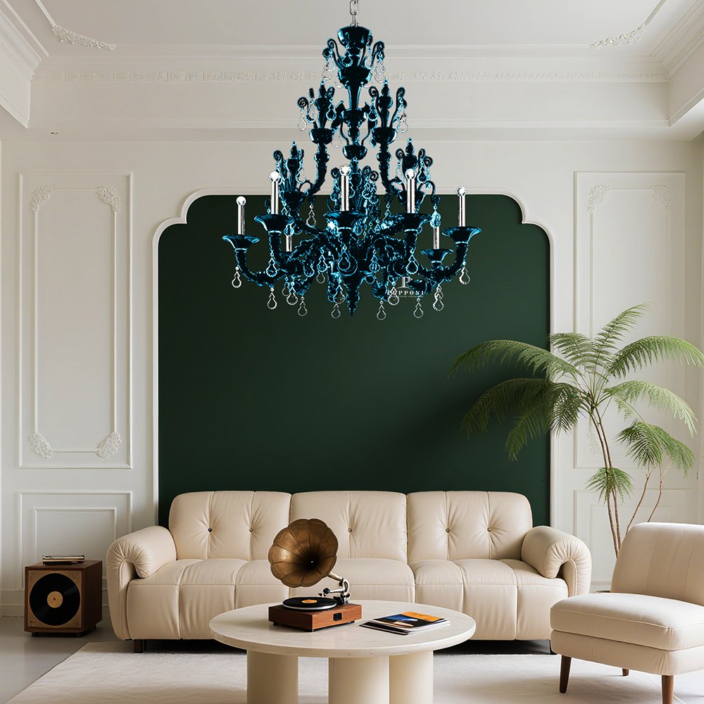 Mid Century Modern Chandelier - Image 6