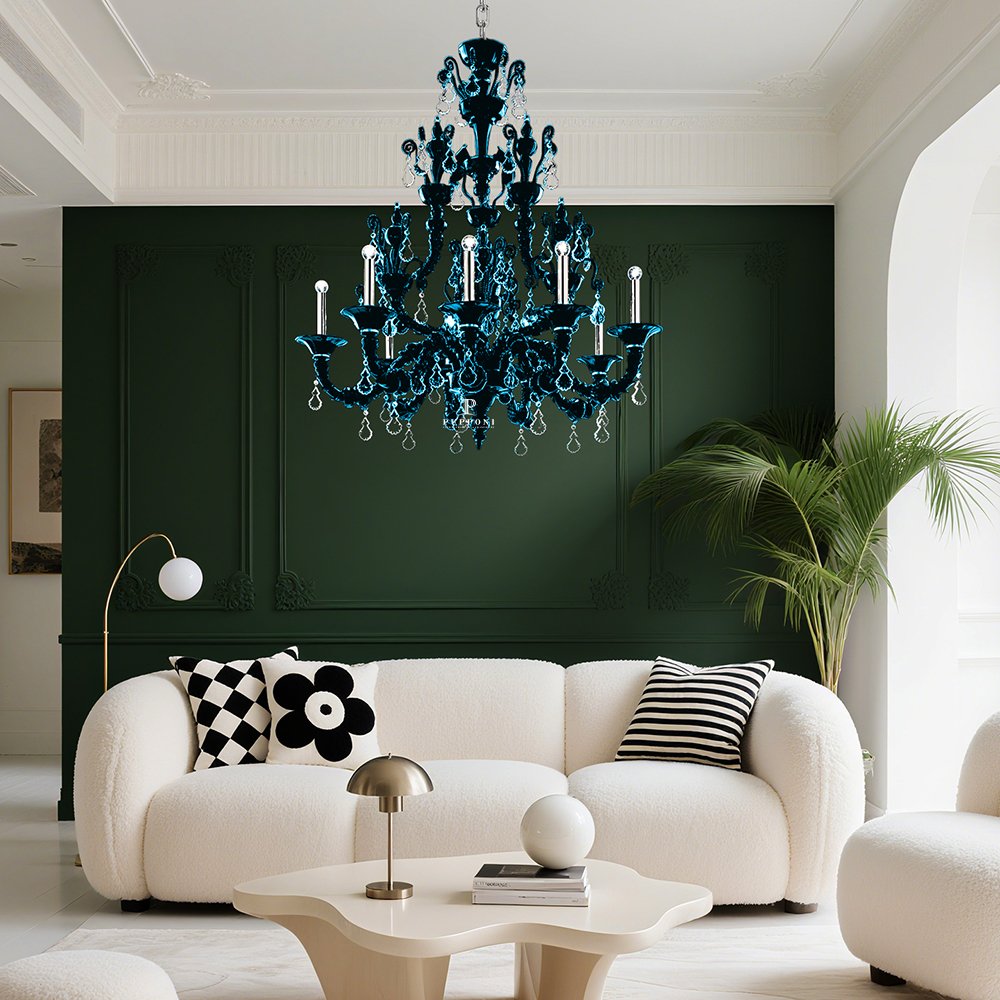 Mid Century Modern Chandelier - Image 8