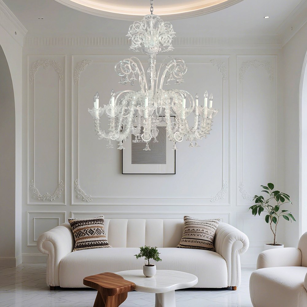 Stylish Glass Pendant Light Fixture - Image 6