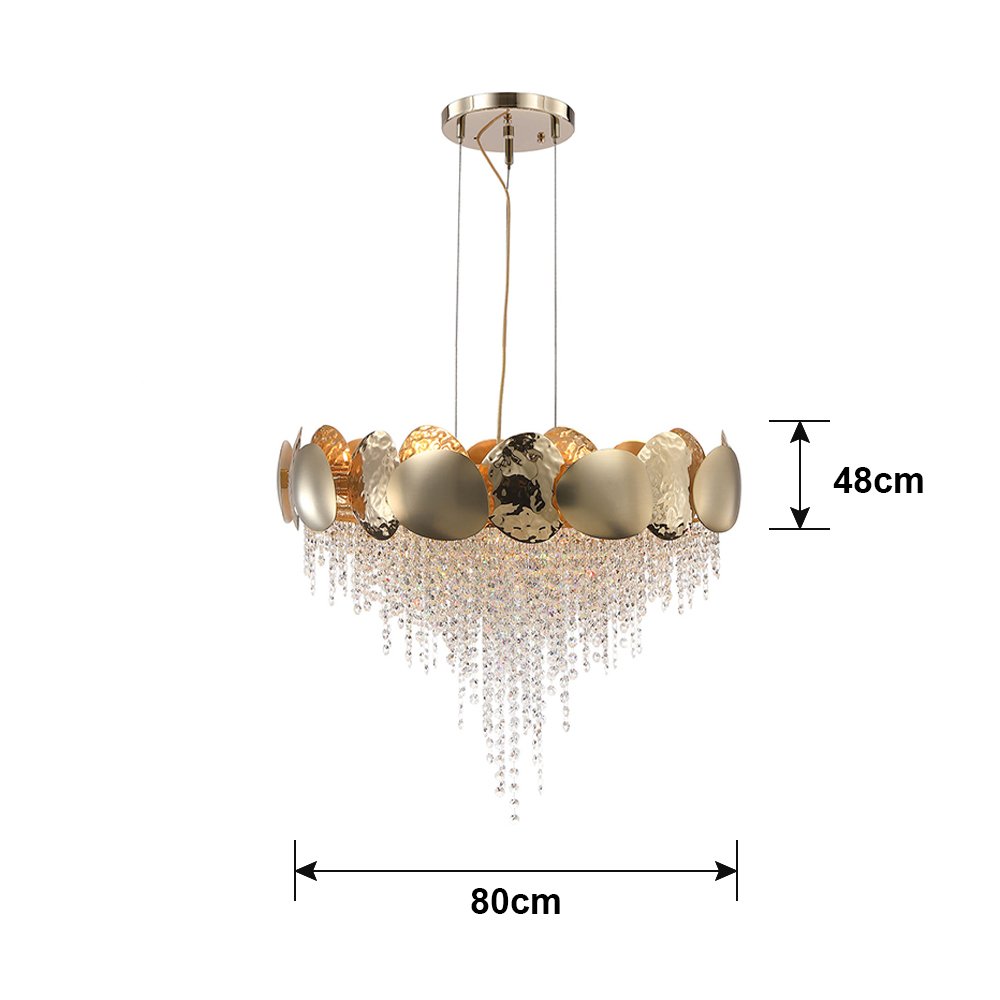 Modern Crystal Chandeliers for Staircase - Image 3