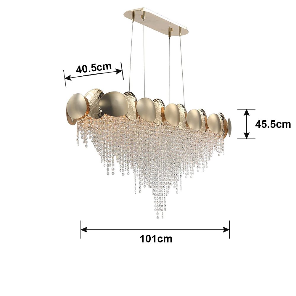 Modern Crystal Chandeliers for Staircase - Image 5