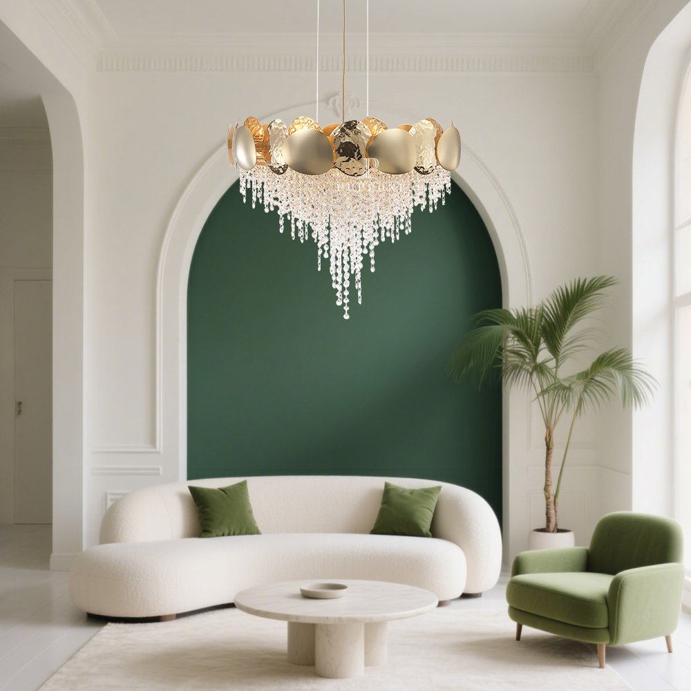 Modern Crystal Chandeliers for Staircase - Image 8