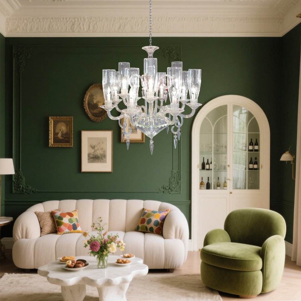 Crystal Chandeliers for High Ceilings - Image 5