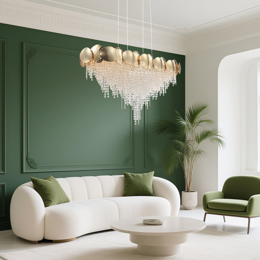 Modern Crystal Chandeliers for Staircase - Image 9