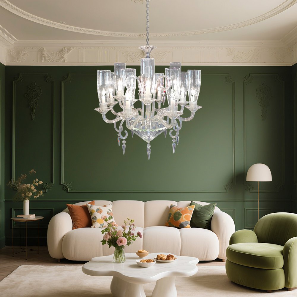 Crystal Chandeliers for High Ceilings - Image 6
