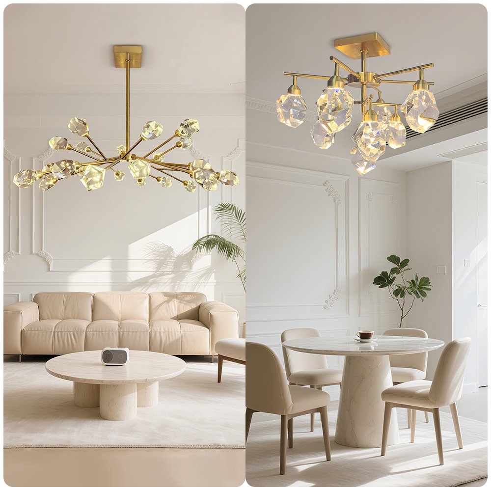 Minimalist Crystal Chandeliers - Image 12