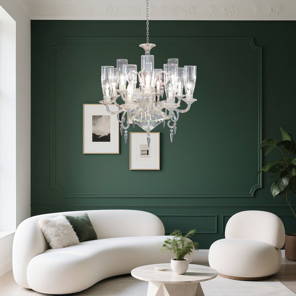 Crystal Chandeliers for High Ceilings - Image 8