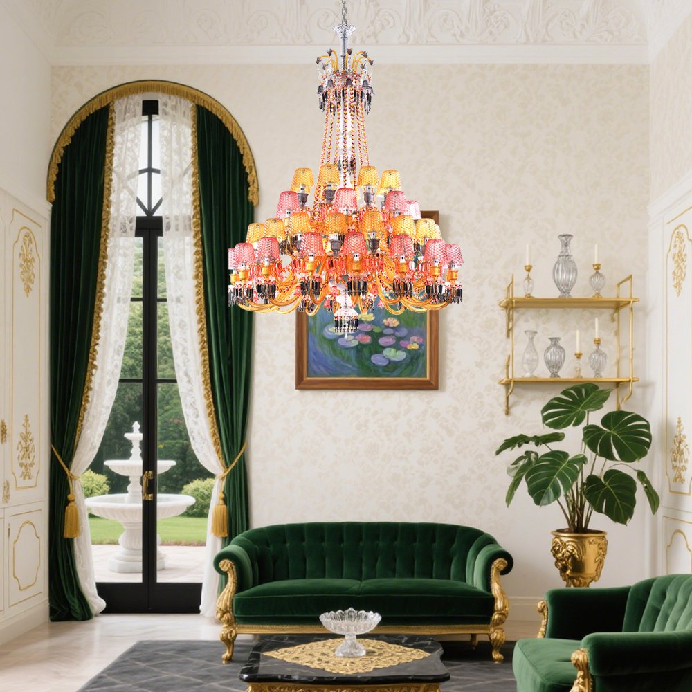 Antique Style Crystal Chandelier Lighting - Image 9