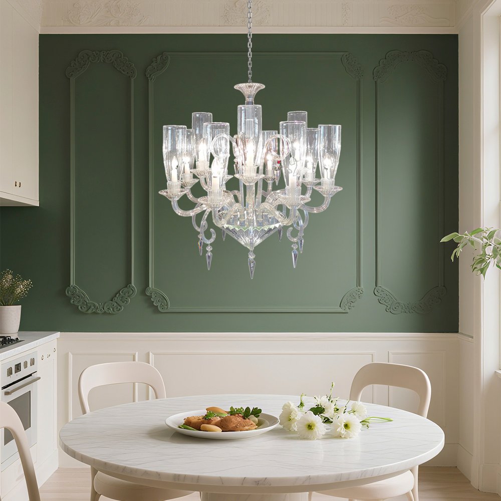 Crystal Chandeliers for High Ceilings - Image 9