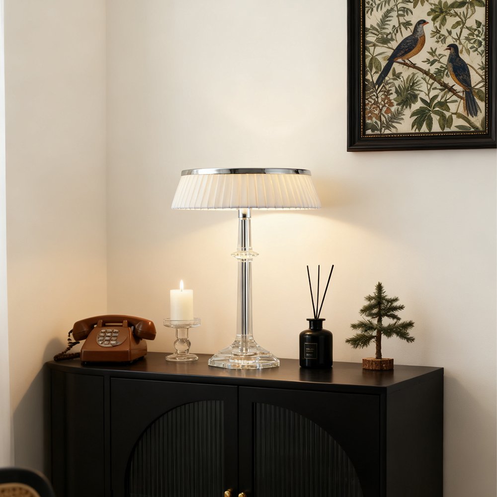 Soft-Glow French Crystal Lamp - Image 2