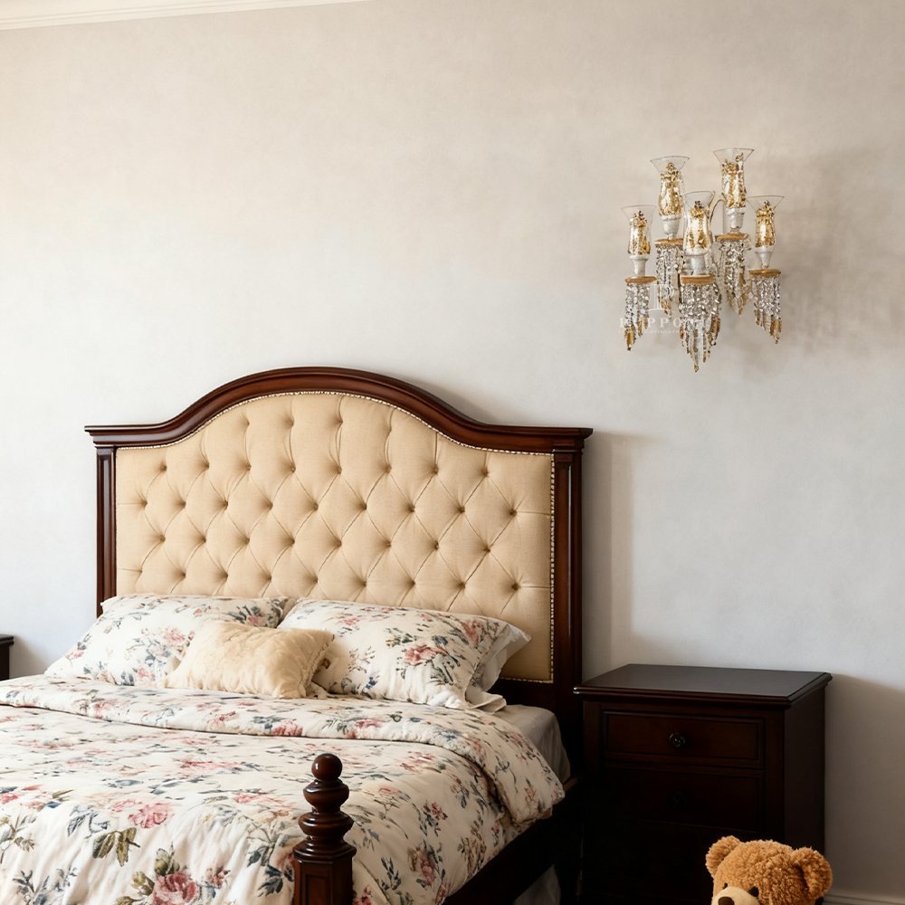 French Shabby Chic Lamp - Image 3